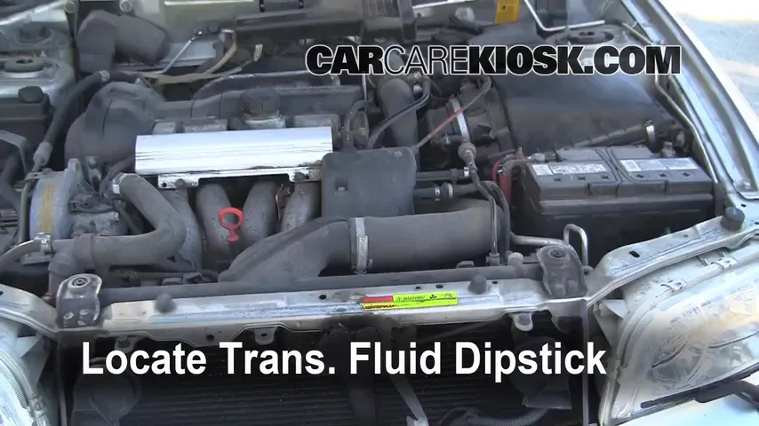 2000 Volvo V40 1.9L 4 Cyl. Turbo Transmission Fluid Check Fluid Level